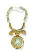 Made In The Deep South 1970s London Brooch 1960s Turquoise Bead Necklace