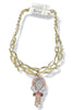 Made In The Deep South 1950s Czech Pendant Necklace