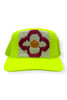 Kilim Trucker Hat - Neon Yellow 34 *Final Sale*
