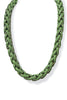 Leave Me Now Olive Color Coated Chain Necklace