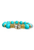 Total Knockout Oval & Stone Bracelet