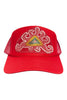 Kilim Trucker Hat - Red 278