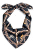 Gallop & Grace Black Square Scarf