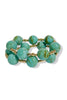 Gather For More Turquoise Marble Ball Bracelet Set