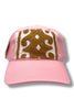 Kilim Baseball Hat - Pale Pink 33
