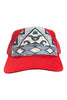 Kilim Trucker Hat - Red 284