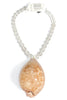 Made in the Deep South 1960s Cowrie Shell 1940s Crystal Necklace