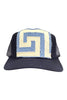 Kilim Trucker Hat - Navy 231
