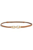 Saddle Camel Thin Belt