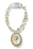 Made In The Deep South 1950s Brooch Baroque Pearl Necklace
