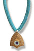 Made in the Deep South 1940s Brooch 1960s Turquoise Necklace