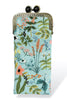 Herb Garden Mint Black Eyeglass Case