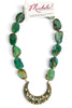 Made In The Deep South 1960s Florenza Brooch 1960s Agate Necklace