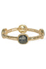 Starting Now Black Gold Stretch Bracelet