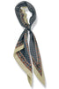 Sophie Navy Triangle Scarf