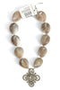 Made In The Deep South 1960s Czech Brooch 1960s Cowrie Bead Necklace