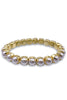 Sienna Stretch Bracelet - Bright Gold Modern Pearl | Sorrelli - SALE