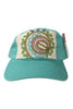 Kilim Baseball Hat - Turquoise 3