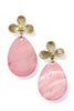 Perfect Plan Pink Drop Earrings