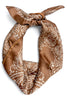 Pollyanna Brown Square Scarf