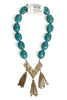 Made in the Deep South 1970s Sarah Coventry Pendant 1960s Turquoise Necklace