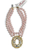 Made in the Deep South 1970s Buckle 1950s Glass Pearl Necklace