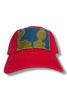 Kilim Baseball Hat - Red 69