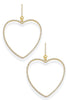 Virtue Endless Love Heart Earrings