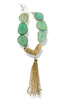 Made In The Deep South 1970s Pendant 1960s Agate Necklace