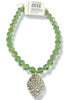 Made In The Deep South 1950s Brooch 1950s Crystal Bead Necklace