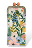 Garden Party Ivory Coral Eyeglass Case