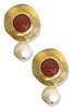 Yochi Marla Brown Earrings