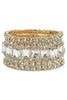 Tell Me More Clear Bracelet Set