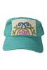 Kilim Baseball Hat - Turquoise 20 *Final Sale*