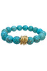 Clearly Yours Bracelet - Facet Turquoise