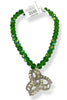 Made In The Deep South 1940s Brooch 1970s Bead Necklace