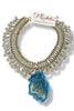 Made In The Deep South 1970s Agate Pendant 1960s Necklace