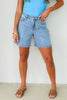 Bermuda Medium Denim Mom Short