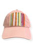 Kilim Baseball Hat - Dusty Rose 38