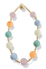 Trust Worthy Multi and Gold Ball Bead Necklace