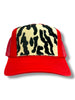 Kilim Trucker Hat - Red 347