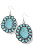 Lenny Western Turquoise Earrings