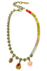 TOVA Glitterbelle Peachfuzz Necklace