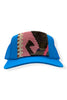 Kilim Trucker Hat - Electric Blue 62