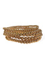 You're So Golden Gold Beaded Bracelet Set