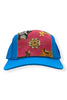 Kilim Trucker Hat - Electric Blue 89