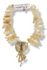 Made In The Deep South 1950s Brooch 1960s Citrine Bead Necklace