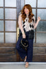 Roxy Multi Faux Fur & Tassel Vest