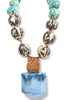 Colors of the Wind Teal and Multicolor Statement Necklace