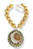 Made In The Deep South 1970s Agate & Turquoise 1960s Necklace
